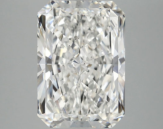 Lab-Grown Radiant Diamond - 4.76 Carats, F Color, VS2 Clarity - Certified by IGI - Report Number: LG691585545