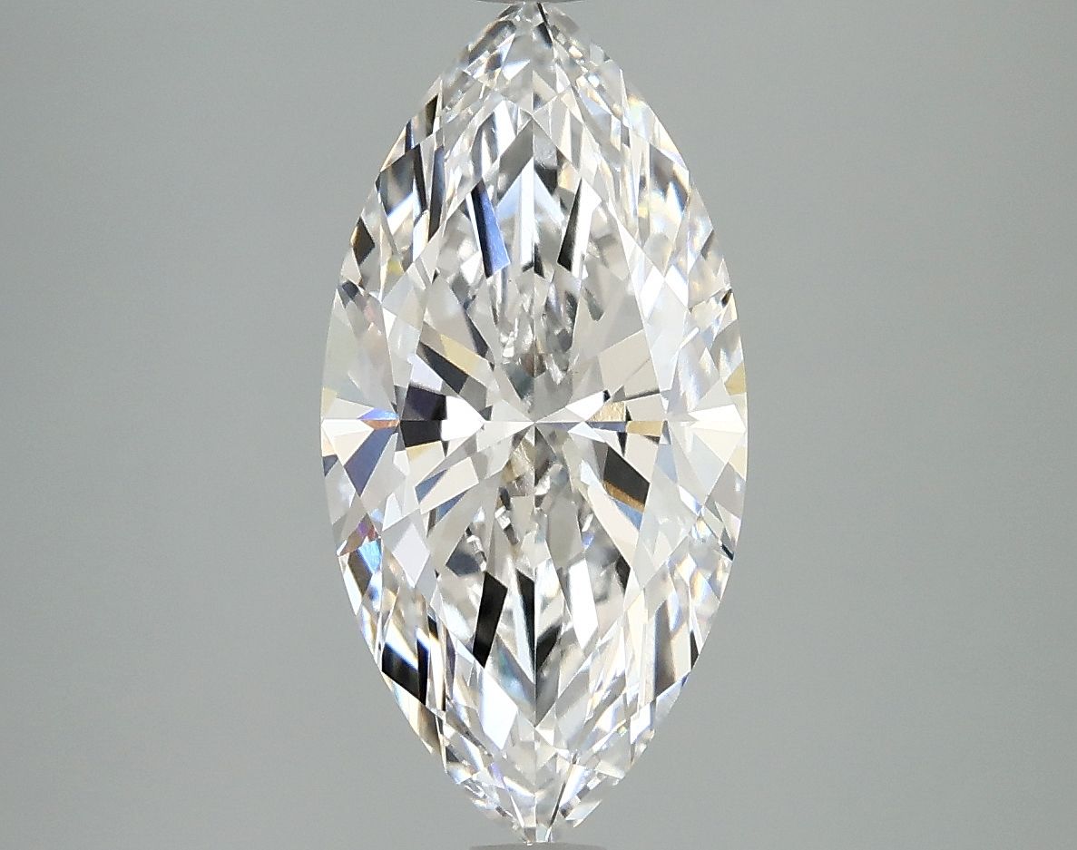 Lab-Grown Marquise Diamond - 2.49 Carats, E Color, VVS2 Clarity - Certified by IGI - Report Number: LG664410749