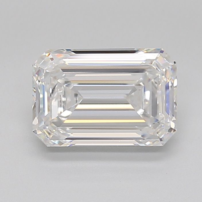 Lab-Grown Emerald Diamond - 3.53 Carats, D Color, VVS2 Clarity - Certified by IGI - Report Number: LG687584530
