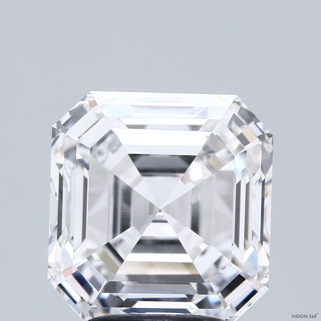 Lab-Grown Asscher Diamond - 4.01 Carats, E Color, VVS2 Clarity - Certified by IGI - Report Number: LG716503831