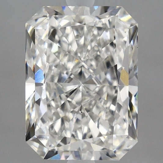 Lab-Grown Radiant Diamond - 3.03 Carats, F Color, VS2 Clarity - Certified by IGI - Report Number: LG630464804