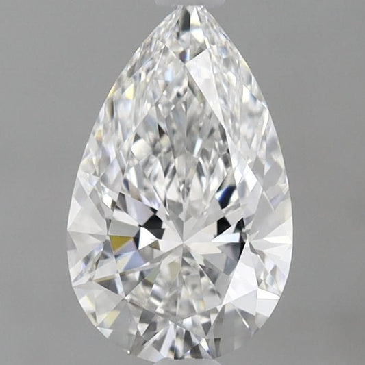 Lab-Grown Pear Diamond - 0.97 Carats, E Color, VVS2 Clarity - Certified by IGI - Report Number: LG638415507