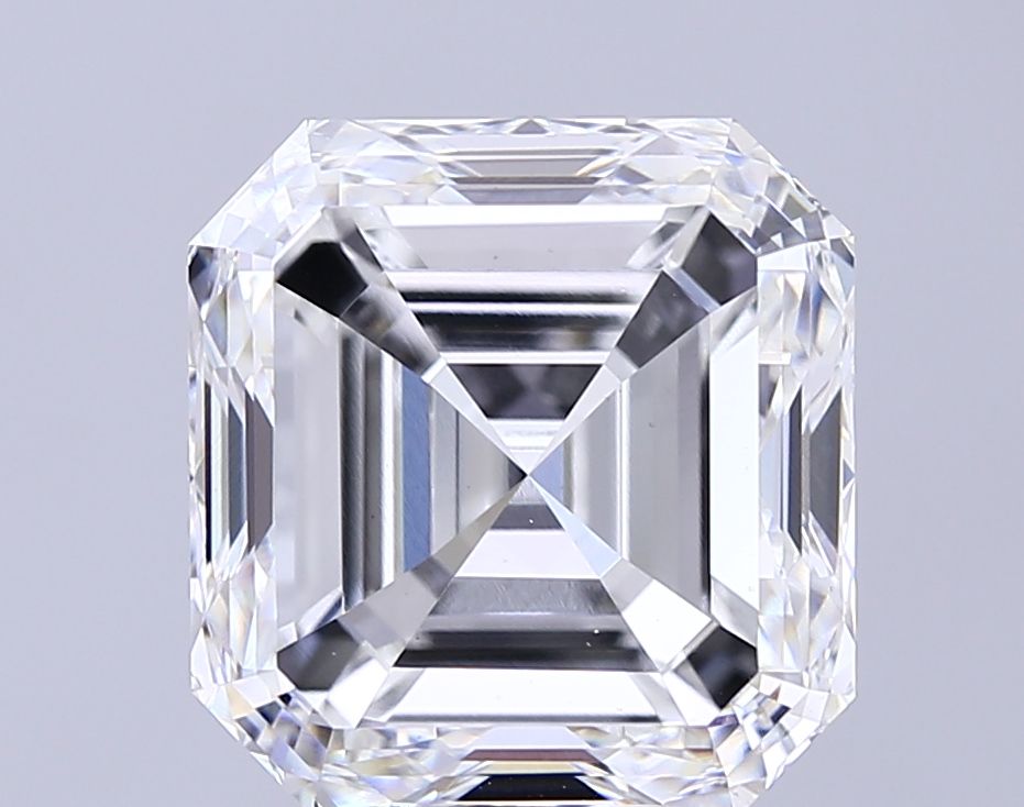 Lab-Grown Asscher Diamond - 8.06 Carats, E Color, VS1 Clarity - Certified by IGI - Report Number: LG710554865