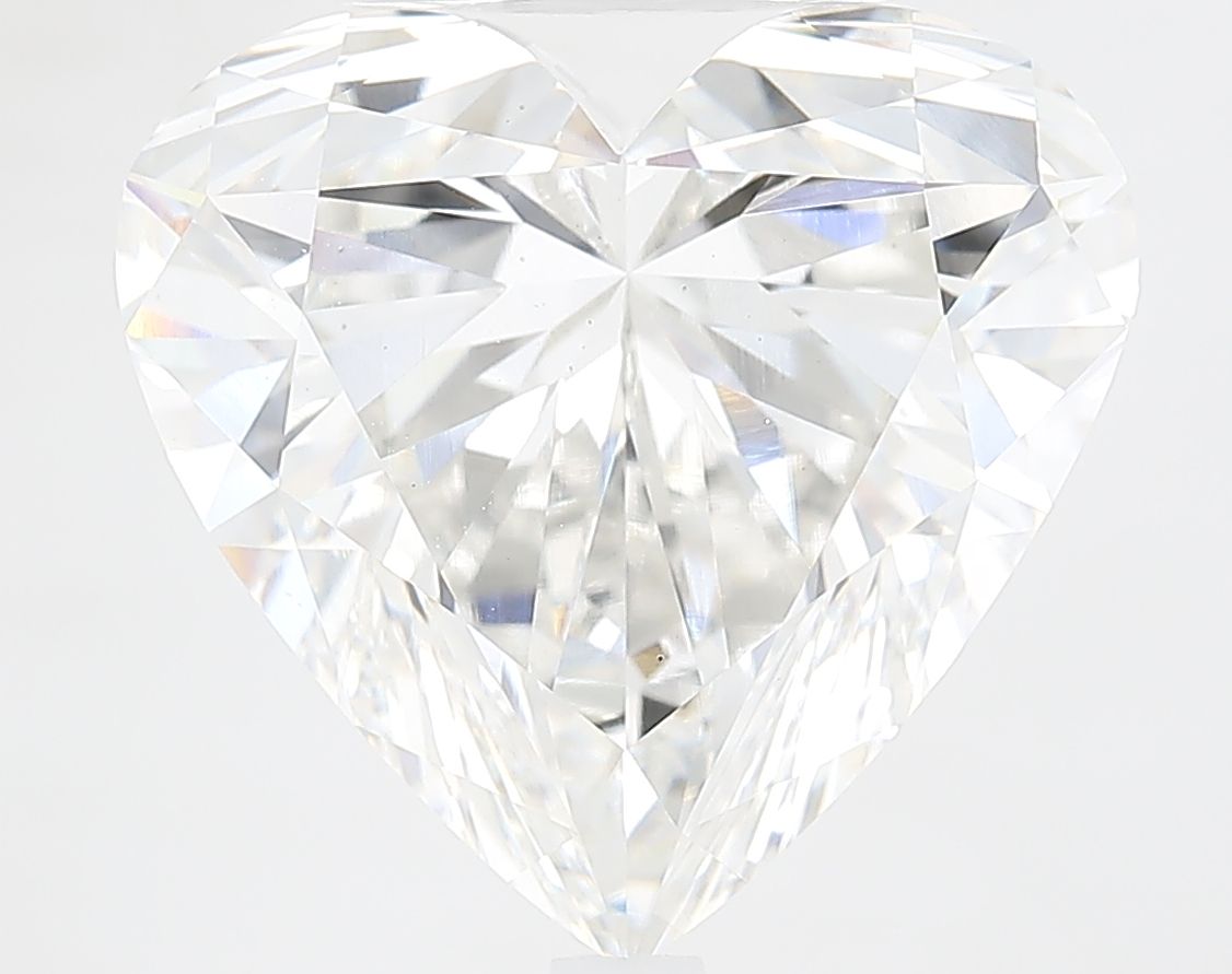Lab-Grown Heart Diamond - 8.57 Carats, F Color, VS1 Clarity - Certified by IGI - Report Number: LG608360187