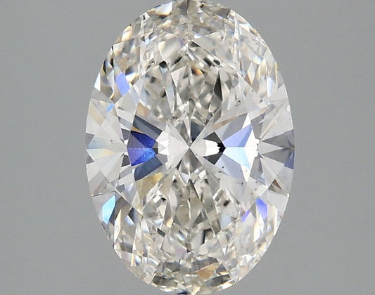 Lab-Grown Oval Diamond - 1.96 Carats, F Color, VS2 Clarity - Certified by IGI - Report Number: LG673406400