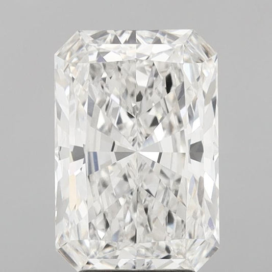 Lab-Grown Radiant Diamond - 3.58 Carats, E Color, VVS2 Clarity - Certified by IGI - Report Number: LG715538241
