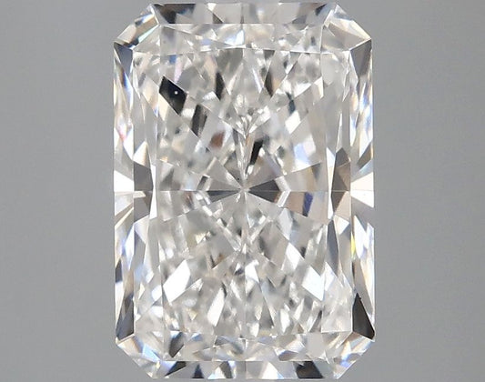 Lab-Grown Radiant Diamond - 2.47 Carats, F Color, VS1 Clarity - Certified by IGI - Report Number: LG660403602
