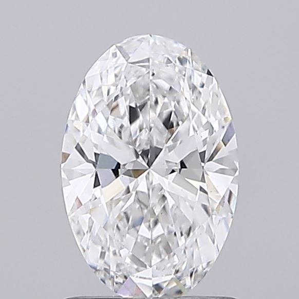Lab-Grown Oval Diamond - 1.02 Carats, D Color, VS1 Clarity - Certified by IGI - Report Number: LG719546580