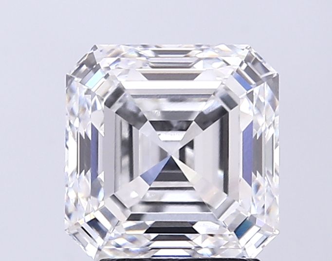 Lab-Grown Asscher Diamond - 3.08 Carats, E Color, VVS2 Clarity - Certified by IGI - Report Number: LG719573274
