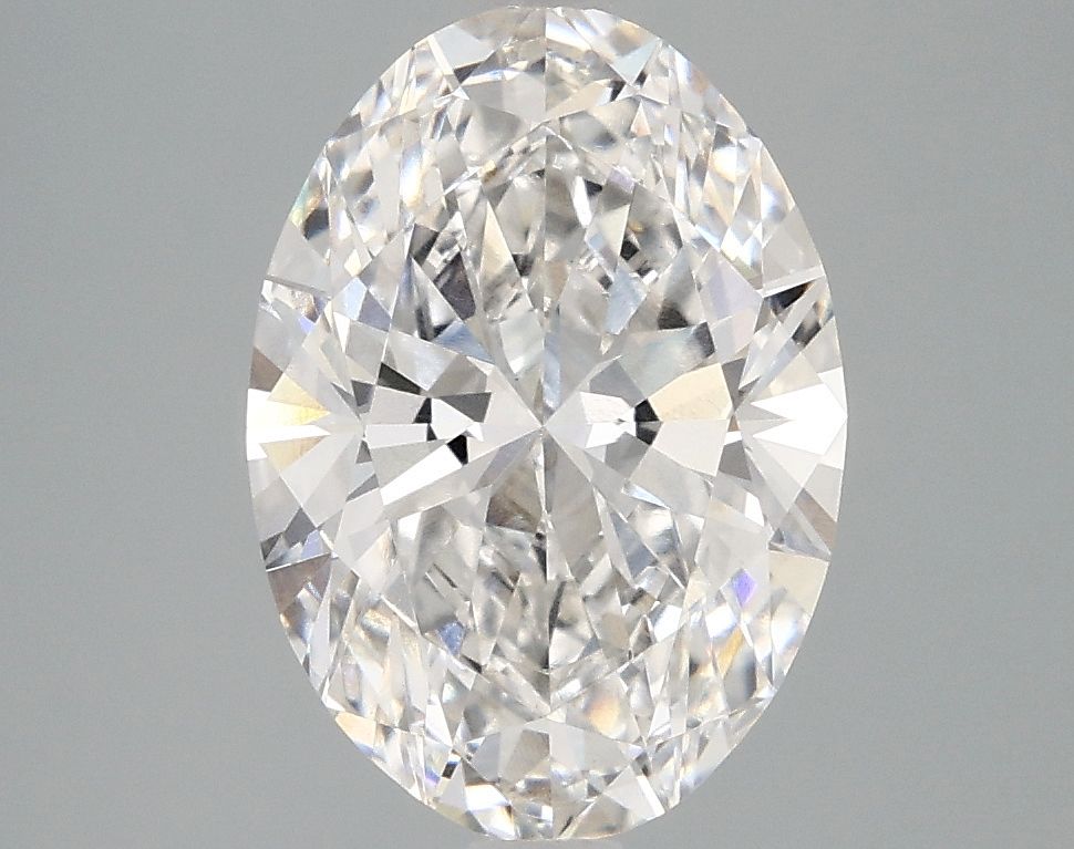 Lab-Grown Oval Diamond - 3.07 Carats, F Color, VVS2 Clarity - Certified by IGI - Report Number: LG682507175