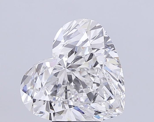 Lab-Grown Heart Diamond - 7.03 Carats, E Color, VS1 Clarity - Certified by IGI - Report Number: LG702546501