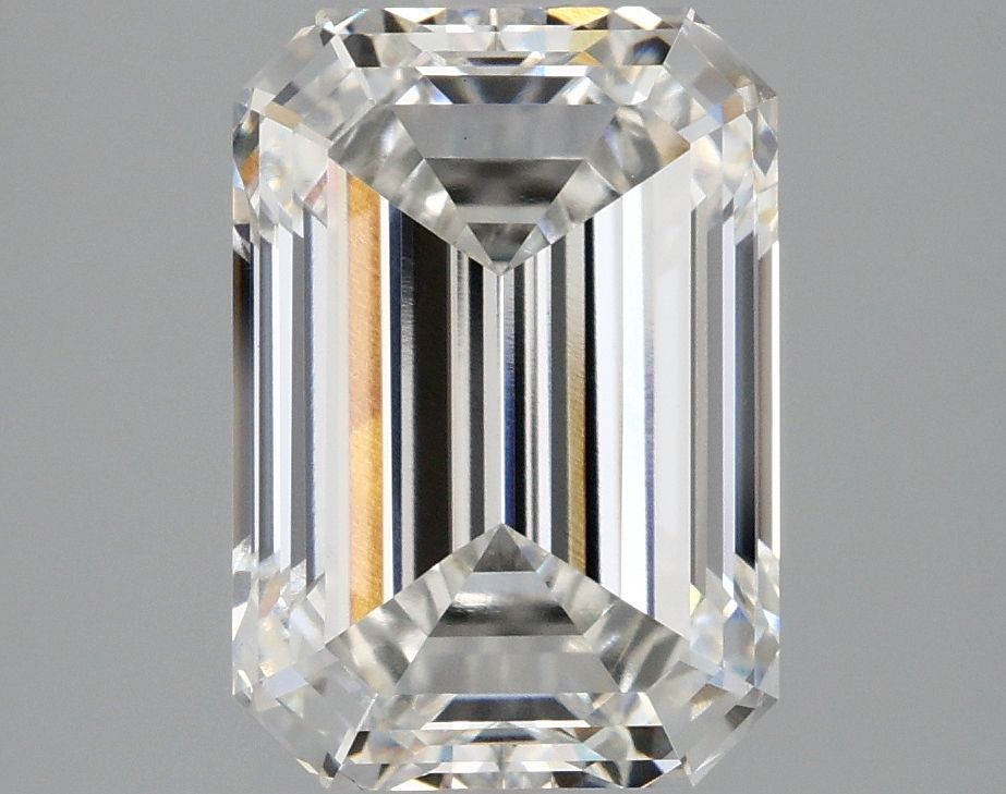 Lab-Grown Emerald Diamond - 3.96 Carats, F Color, VVS2 Clarity - Certified by IGI - Report Number: LG668476205
