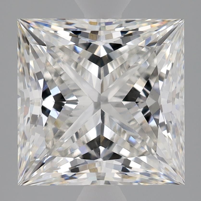 Lab-Grown Princess Diamond - 5.09 Carats, F Color, VS1 Clarity - Certified by IGI - Report Number: LG642465946