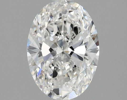 Lab-Grown Oval Diamond - 1.47 Carats, F Color, VS2 Clarity - Certified by IGI - Report Number: LG689576727