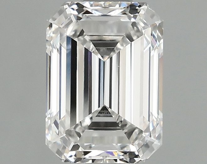 Lab-Grown Emerald Diamond - 0.96 Carats, F Color, VVS2 Clarity - Certified by IGI - Report Number: LG637464219