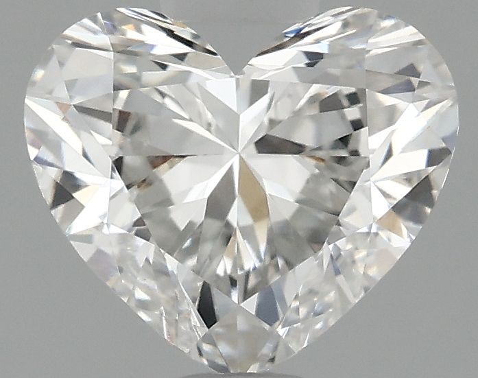 Lab-Grown Heart Diamond - 0.99 Carats, F Color, VVS2 Clarity - Certified by IGI - Report Number: LG694597555