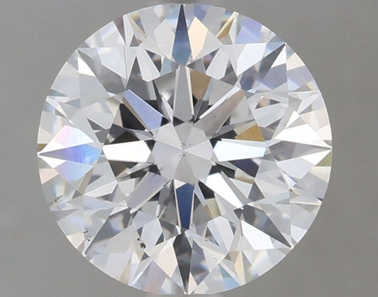 Lab-Grown Round Diamond - 2.0 Carats, E Color, VS2 Clarity - Certified by IGI - Report Number: LG667457899