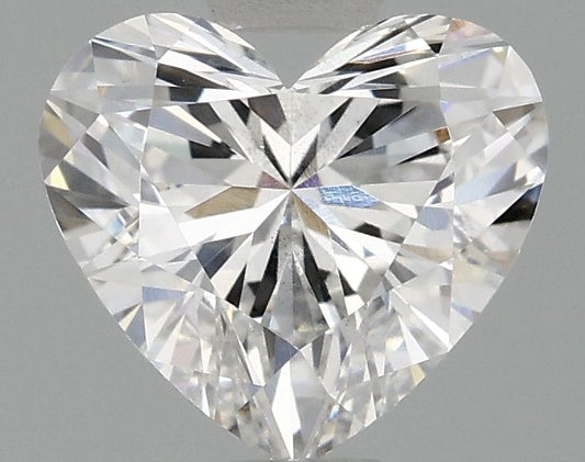 Lab-Grown Heart Diamond - 0.96 Carats, E Color, VS2 Clarity - Certified by IGI - Report Number: LG689539166