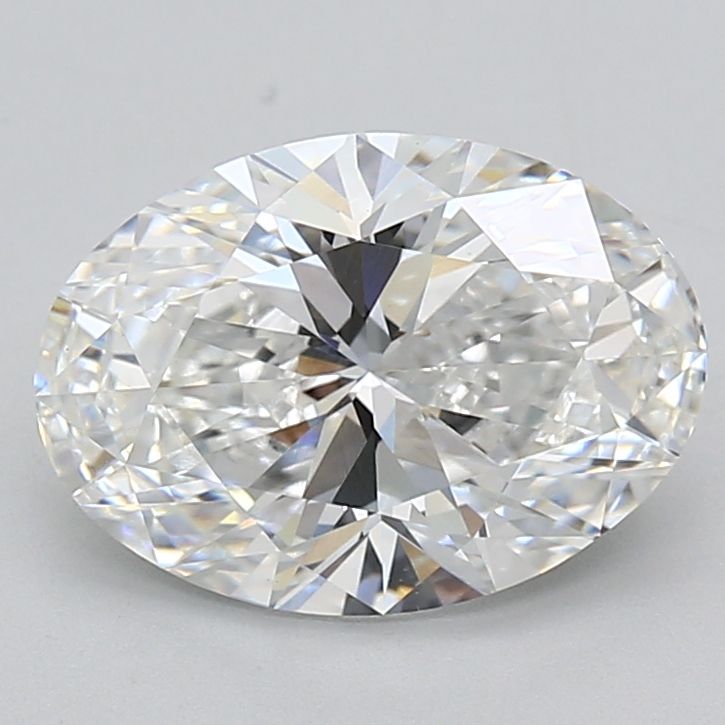 Lab-Grown Oval Diamond - 3.02 Carats, E Color, VVS2 Clarity - Certified by IGI - Report Number: LG717525681