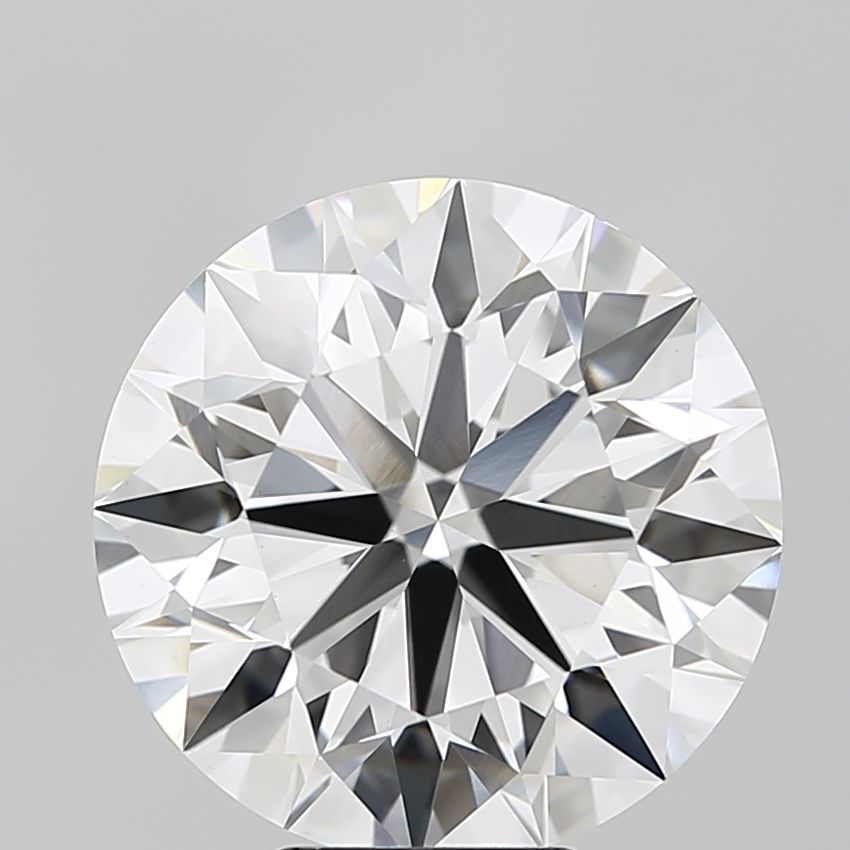Lab-Grown Round Diamond - 7.03 Carats, F Color, VS1 Clarity - Certified by IGI - Report Number: LG681589663