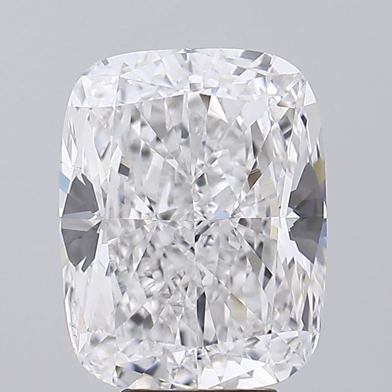 Lab-Grown Cushion Diamond - 7.01 Carats, E Color, VS2 Clarity - Certified by IGI - Report Number: LG597377386