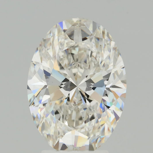 Lab-Grown Oval Diamond - 3.59 Carats, F Color, VS1 Clarity - Certified by IGI - Report Number: LG681594770