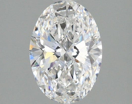Lab-Grown Oval Diamond - 1.47 Carats, E Color, VS2 Clarity - Certified by IGI - Report Number: LG656486423