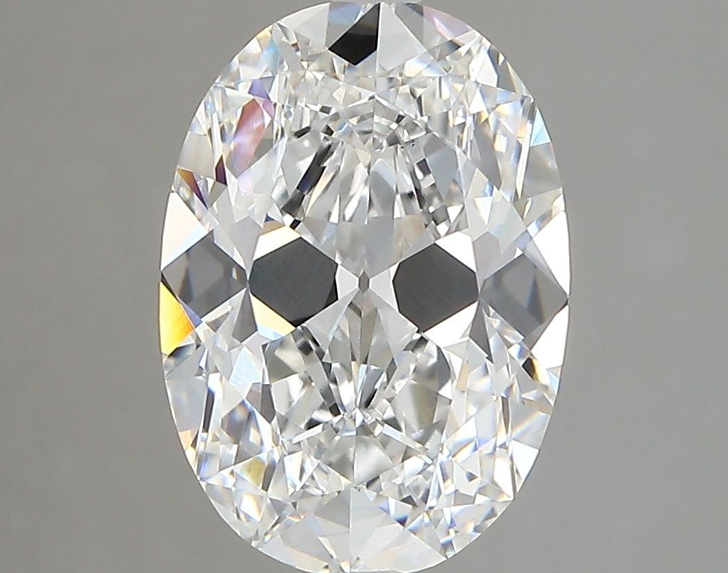 Lab-Grown Oval Diamond - 3.6 Carats, D Color, VVS2 Clarity - Certified by IGI - Report Number: LG685583274