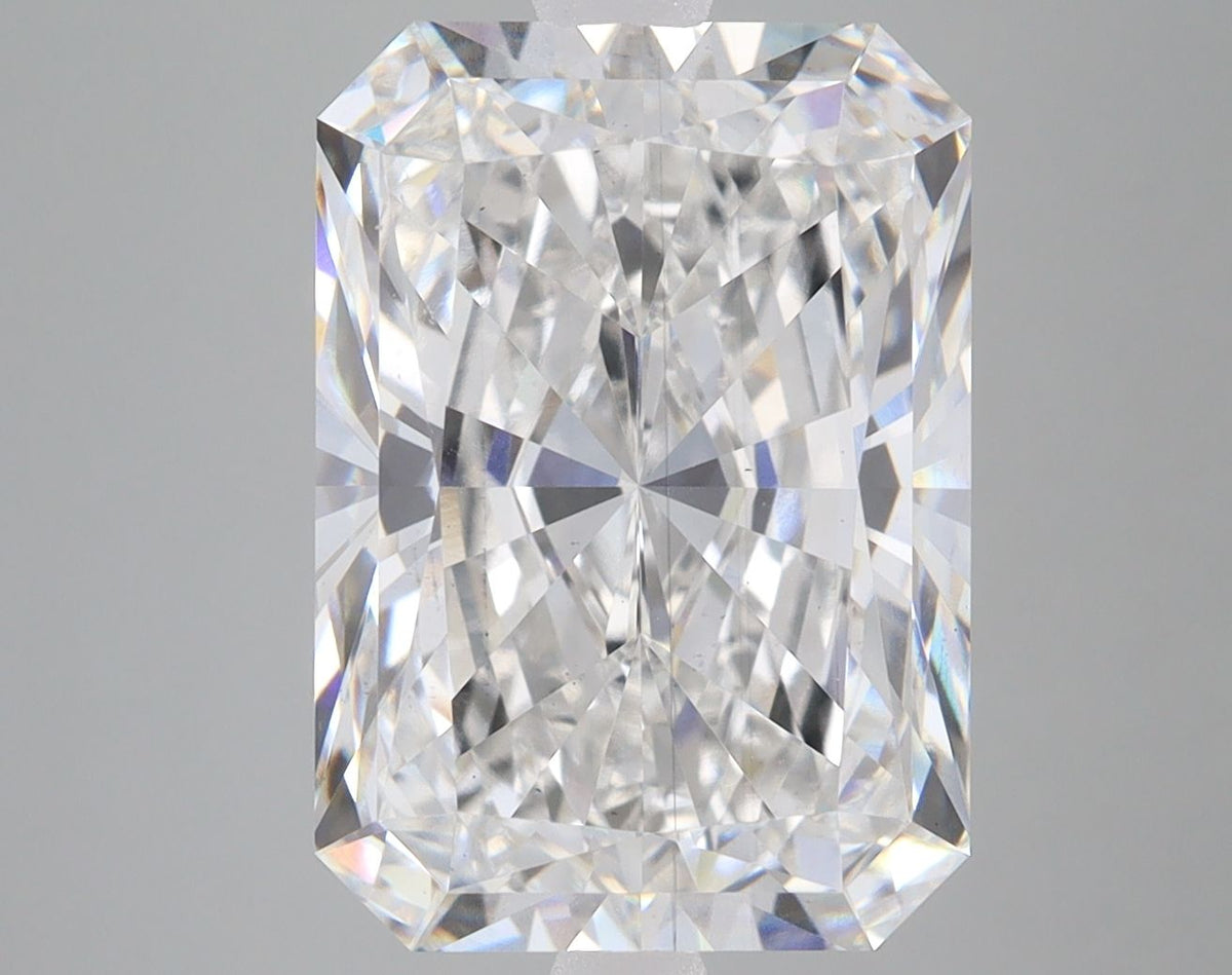 Lab-Grown Radiant Diamond - 7.53 Carats, F Color, VS2 Clarity - Certified by IGI - Report Number: LG578324180