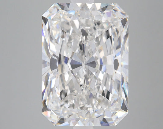 Lab-Grown Radiant Diamond - 7.53 Carats, F Color, VS2 Clarity - Certified by IGI - Report Number: LG578324180