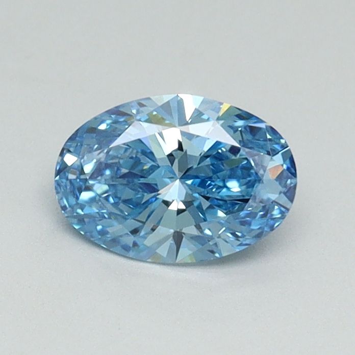 Oval 0.5ct Fancy Vivid Blue VVS2 - Cut • IGI • LG617483729
