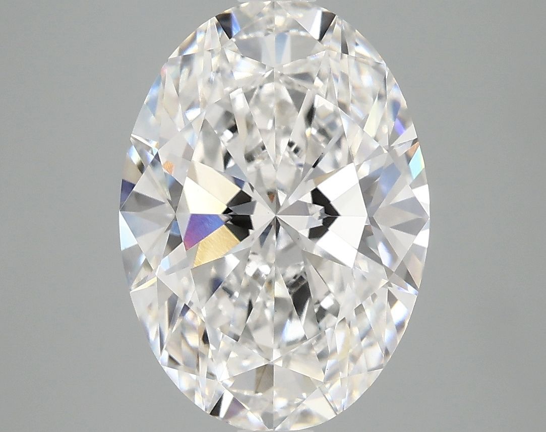 Lab-Grown Oval Diamond - 4.1 Carats, E Color, VVS2 Clarity - Certified by IGI - Report Number: LG696535911