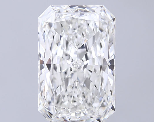 Lab-Grown Radiant Diamond - 8.03 Carats, F Color, VS1 Clarity - Certified by IGI - Report Number: LG708581575