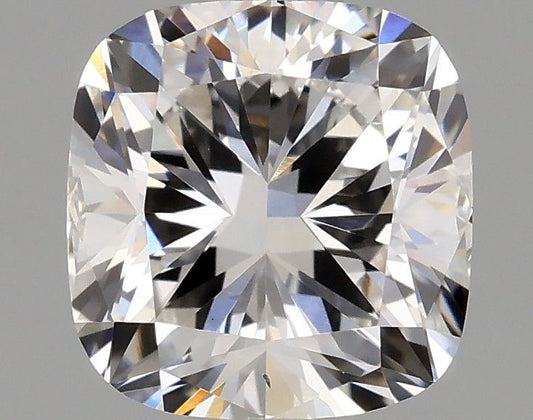 Lab-Grown Cushion Diamond - 1.46 Carats, F Color, VS2 Clarity - Certified by IGI - Report Number: LG649432040