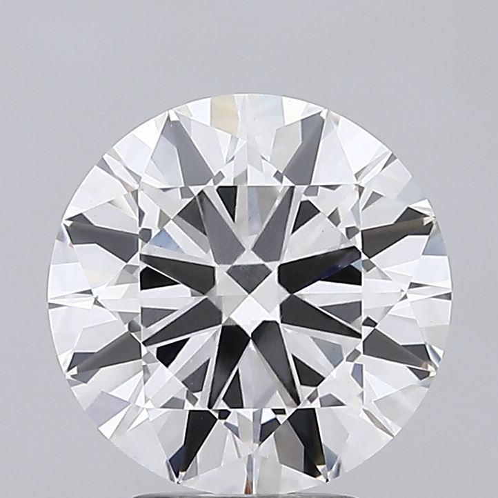 Lab-Grown Round Diamond - 4.03 Carats, E Color, VVS2 Clarity - Certified by IGI - Report Number: LG708581574