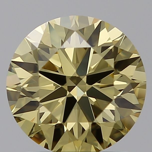 Lab-Grown Round Diamond - 1.4 Carats, Fancy Intense Yellow Color, VVS2 Clarity - Certified by IGI - Report Number: LG603342021