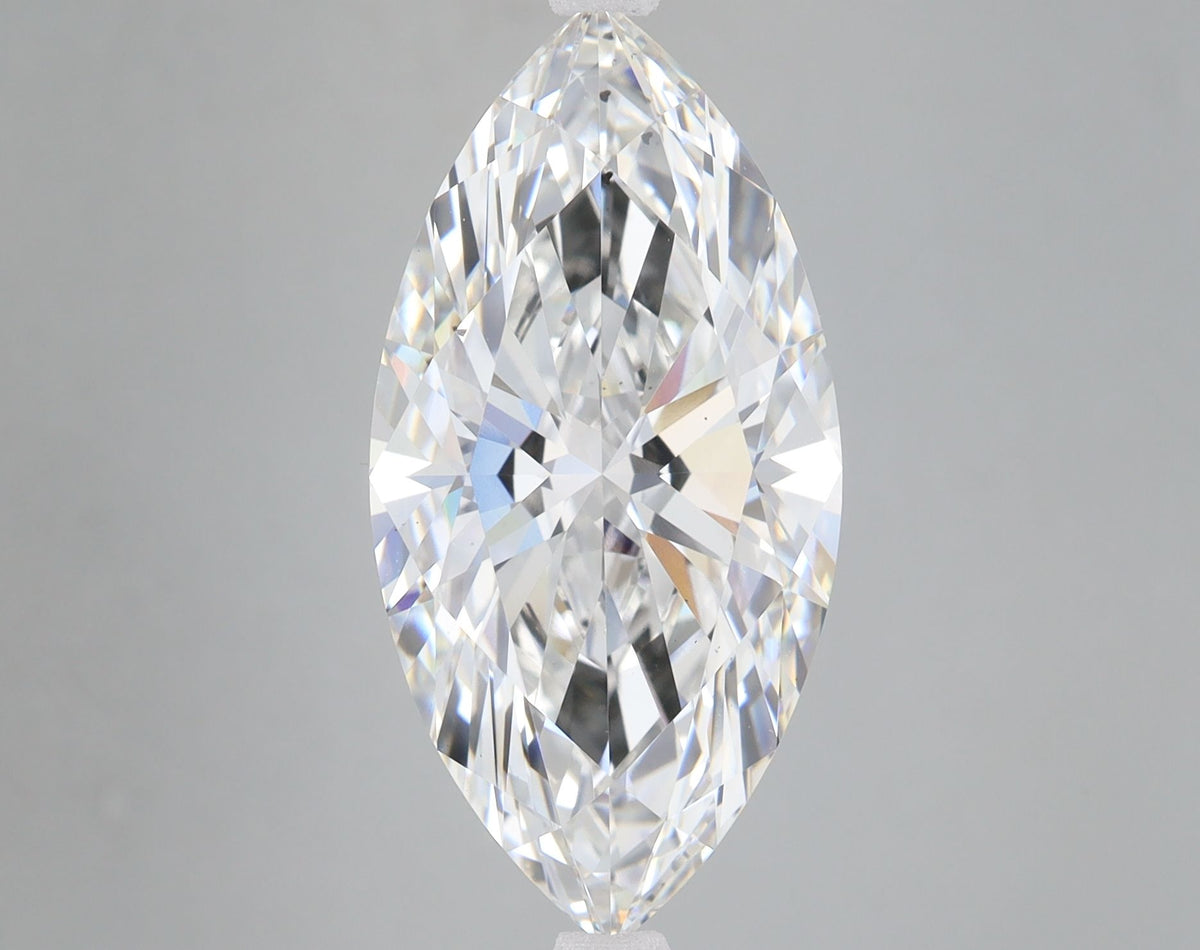 Lab-Grown Marquise Diamond - 7.26 Carats, F Color, VS2 Clarity - Certified by IGI - Report Number: LG644487216