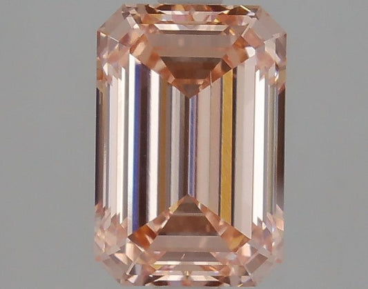 Lab-Grown Emerald Diamond - 2.6 Carats, Fancy Intense Pink Color, VS1 Clarity - Certified by IGI - Report Number: LG627467827