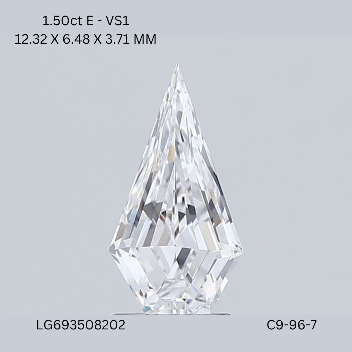 Pentagonal 1.5ct E VS1 - Cut • IGI • LG693508202
