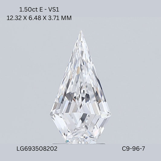 Pentagonal 1.5ct E VS1 - Cut • IGI • LG693508202