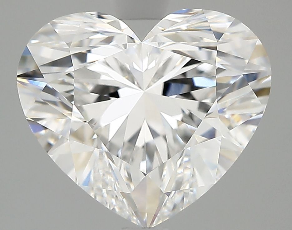 Lab-Grown Heart Diamond - 3.51 Carats, E Color, VVS2 Clarity - Certified by IGI - Report Number: LG711526509