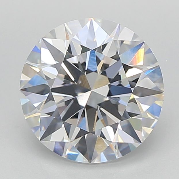 Lab-Grown Round Diamond - 3.03 Carats, E Color, VVS2 Clarity - Certified by IGI - Report Number: LG681577927