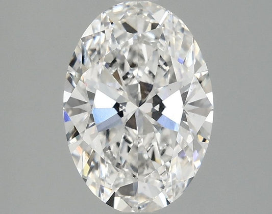 Lab-Grown Oval Diamond - 1.96 Carats, E Color, VS2 Clarity - Certified by IGI - Report Number: LG710536389