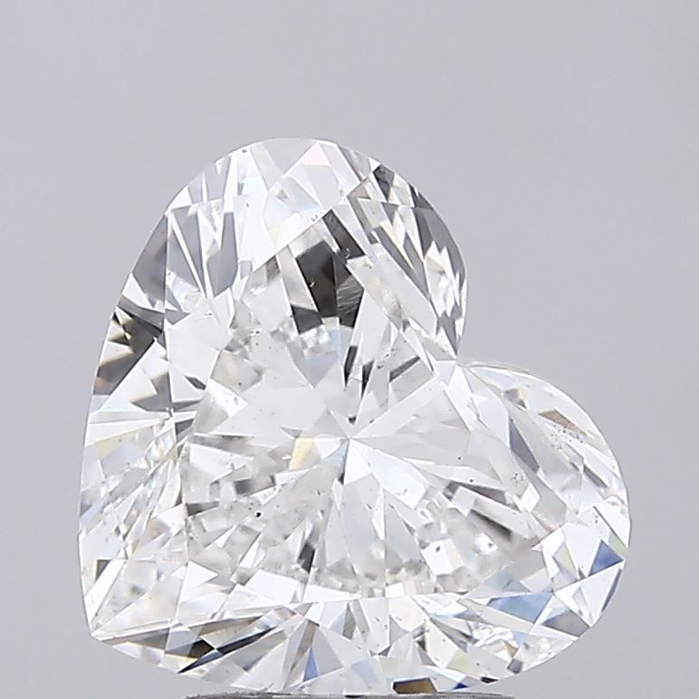 Lab-Grown Heart Diamond - 3.0 Carats, E Color, VS2 Clarity - Certified by IGI - Report Number: LG717528581