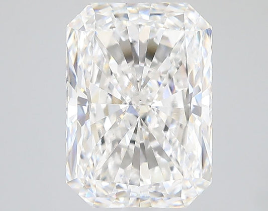 Lab-Grown Radiant Diamond - 3.55 Carats, E Color, VVS2 Clarity - Certified by IGI - Report Number: LG660462195