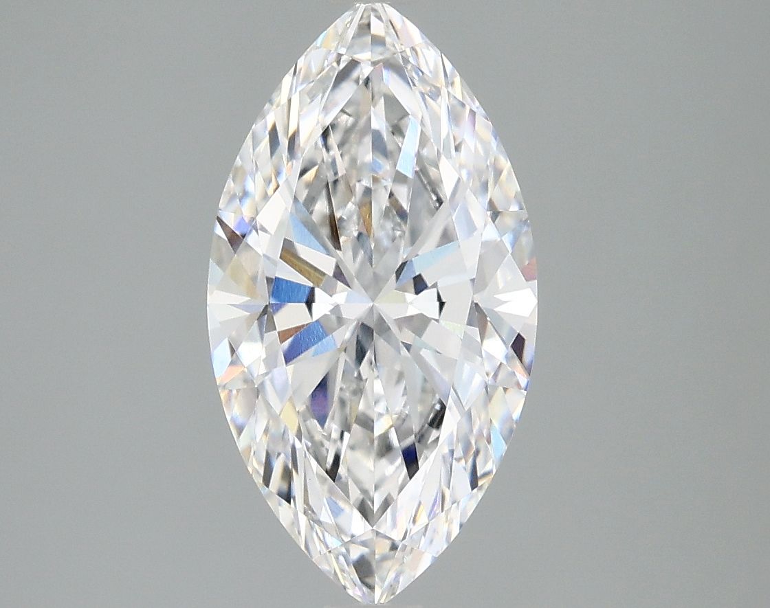 Lab-Grown Marquise Diamond - 2.45 Carats, E Color, VVS2 Clarity - Certified by IGI - Report Number: LG668439252