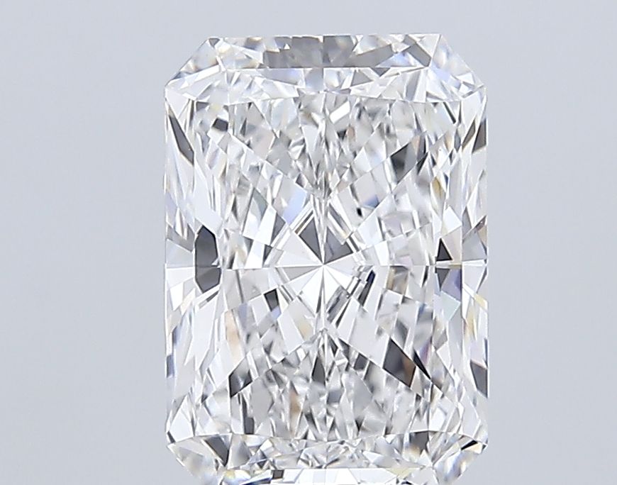 Lab-Grown Radiant Diamond - 8.06 Carats, E Color, VS1 Clarity - Certified by IGI - Report Number: LG680554384