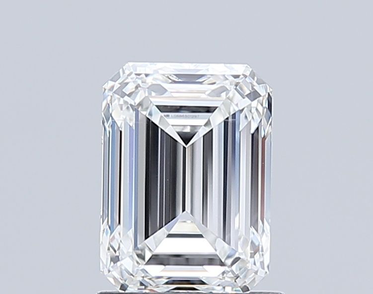 Lab-Grown Emerald Diamond - 1.5 Carats, F Color, VS2 Clarity - Certified by IGI - Report Number: LG686501297