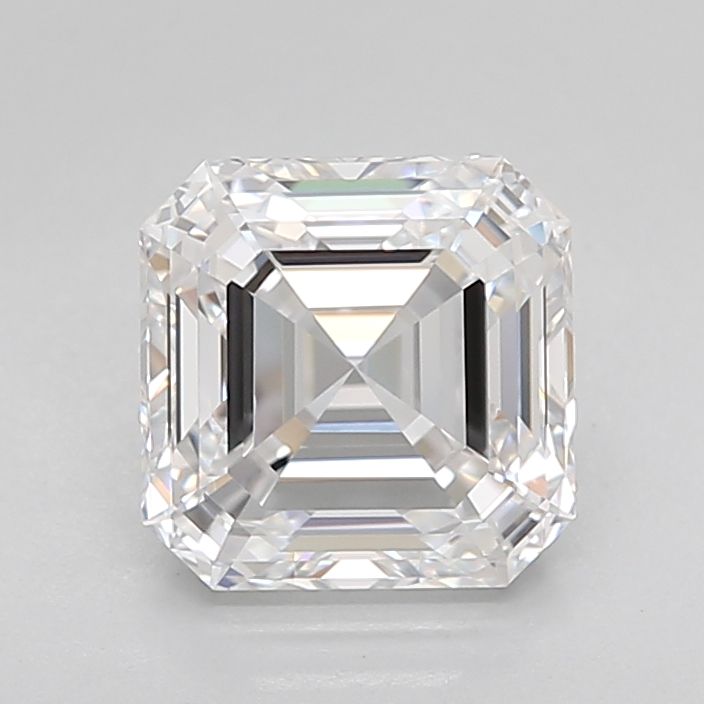 Lab-Grown ASSCHER Diamond - 2.25 Carats, D Color, VVS1 Clarity - Sustainable Luxury and Dazzling Brilliance-IGI·Certified