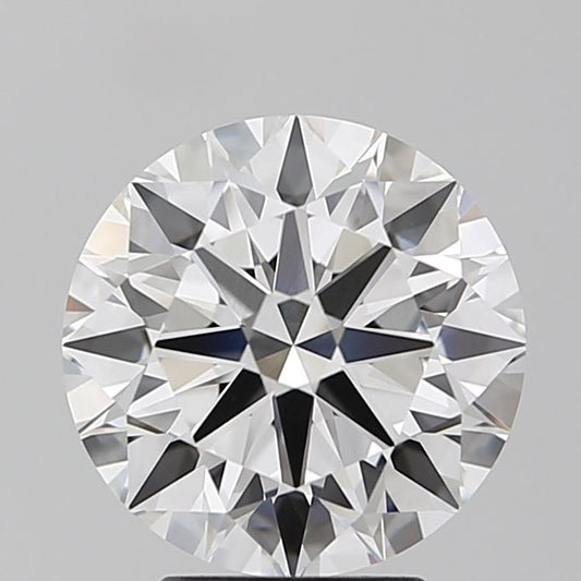 Lab-Grown Round Diamond - 3.5 Carats, D Color, VVS2 Clarity - Certified by IGI - Report Number: LG655462770